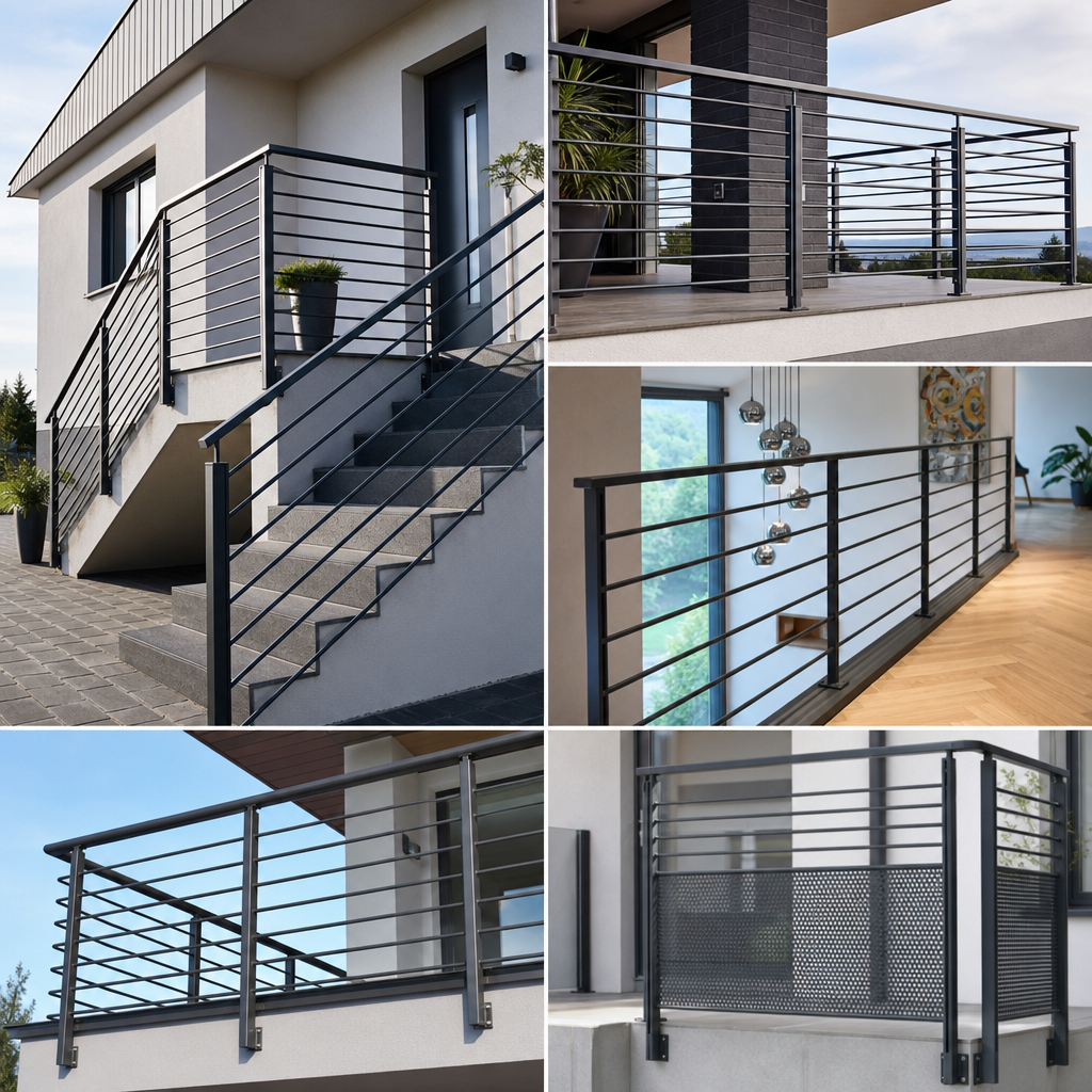 balustrady stalowe